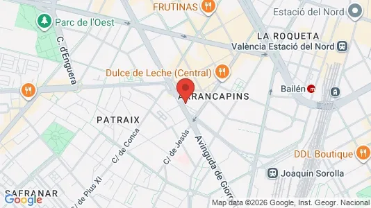 Lokaler til leje i Valencia Extramurs - Foto fra Google Street View