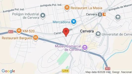 Bedrijfsruimtes te huur i Cervera - Foto uit Google Street View