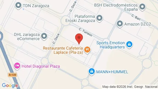 Lokaler til leie i Zaragoza – Bilde fra Google Street View