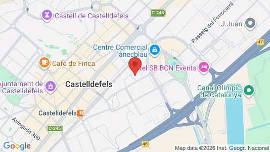 Lokaler til leie i Castelldefels – Bilde fra Google Street View