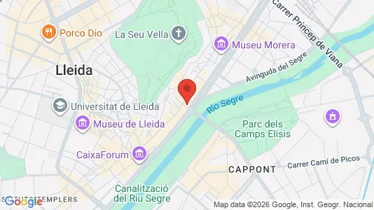 Liikekiinteistöt Vuokrattavana i Lleida - Kuva Google Street Viewstä