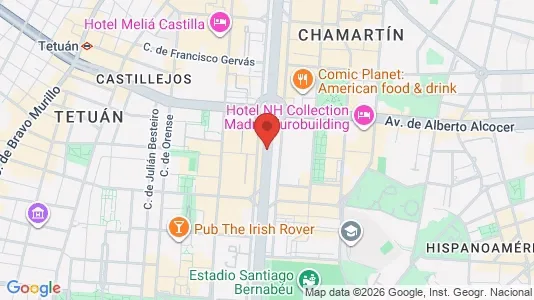 Commercial properties for rent i Madrid Chamartín - Photo from Google Street View