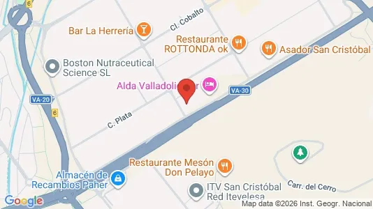 Lokaler til leie i Valladolid - kort over placeringen