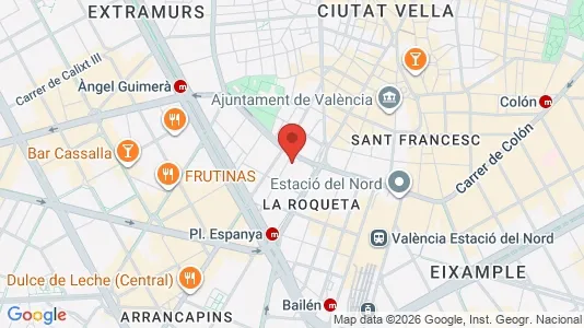 Lokaler til leie i Valencia Extramurs – Bilde fra Google Street View