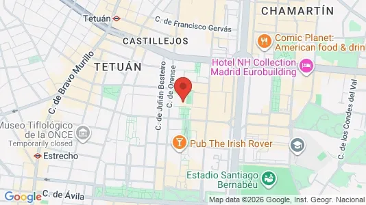 Lokaler til leje i Madrid Tetuán - Foto fra Google Street View