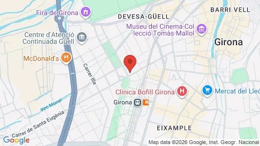 Gewerbeflächen zur Miete i Girona – Foto von Google Street View