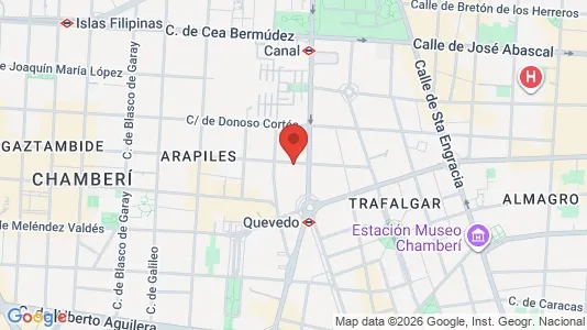 Lokaler til leje i Madrid Chamberí - Foto fra Google Street View