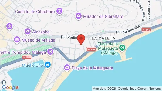 Liikekiinteistöt Vuokrattavana i Málaga - Kuva Google Street Viewstä