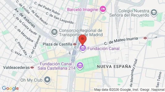 Gewerbeflächen zur Miete i Madrid Chamartín – Foto von Google Street View