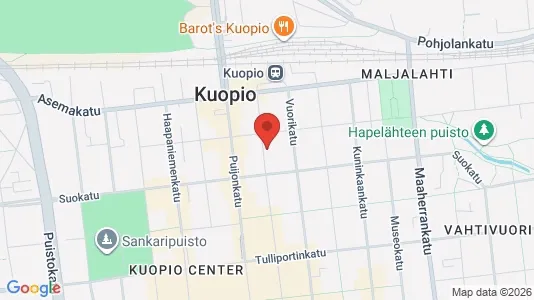 Lokaler til leie i Kuopio – Bilde fra Google Street View