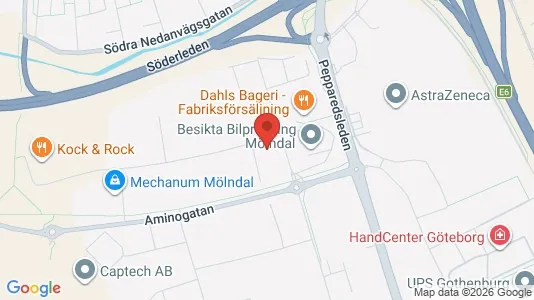 Kontorlokaler til leje i Mölndal - Foto fra Google Street View