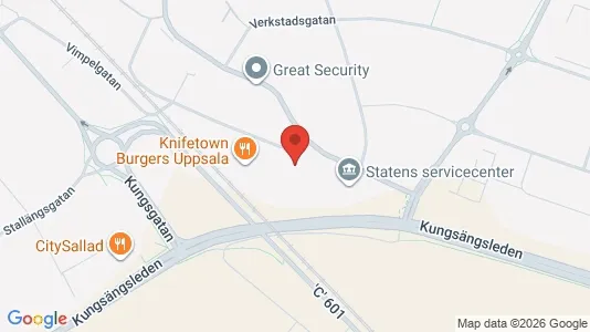 Kontorlokaler til leje i Uppsala - Foto fra Google Street View