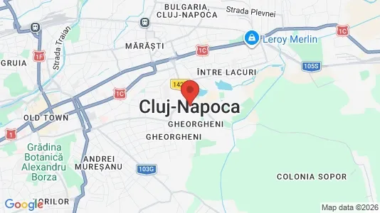 Lokaler til leie i Cluj-Napoca – Bilde fra Google Street View
