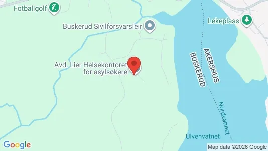 Lagerlokaler för uthyrning i Lier – Foto från Google Street View