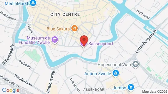 Office spaces for rent i Zwolle - kort over placeringen