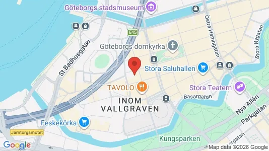 Kontorlokaler til leje i Gøteborg Centrum - Foto fra Google Street View