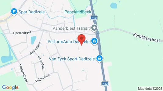 Lager til leie i Moorslede – Bilde fra Google Street View