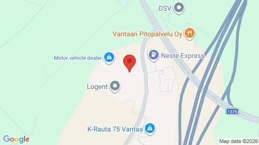 Producties te huur i Vantaa - Foto uit Google Street View