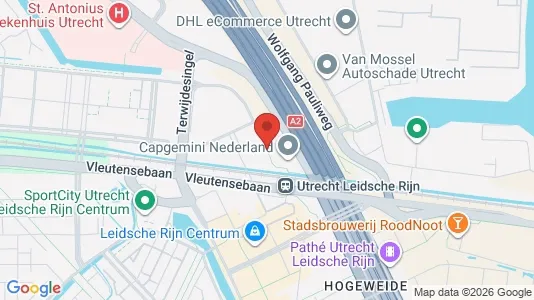 Office spaces for rent i Utrecht Oost - kort over placeringen