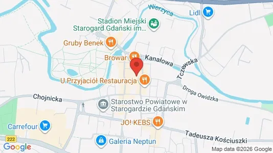 Lokaler til leje i Starogardzki - Foto fra Google Street View