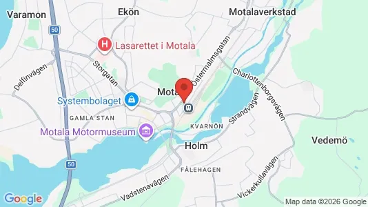 Varastot Vuokrattavana i Motala - Kuva Google Street Viewstä