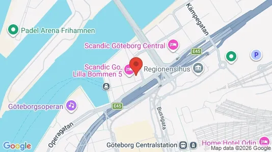 Kontorlokaler til leje i Gøteborg Centrum - Foto fra Google Street View