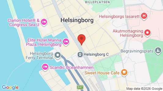 Kontorlokaler til leje i Helsingborg - Foto fra Google Street View