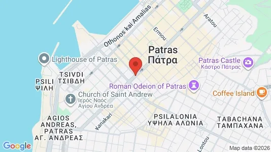 Kontorlokaler til leje i Patras - Foto fra Google Street View