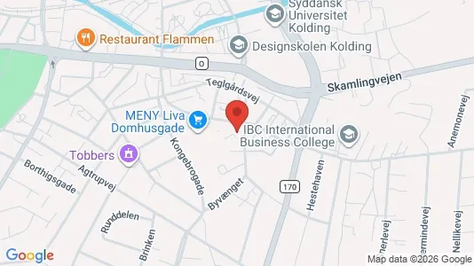 Varastot Vuokrattavana i Kolding - Kuva Google Street Viewstä