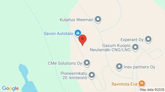 Industrial properties for rent i Kuopio - Photo from Google Street View