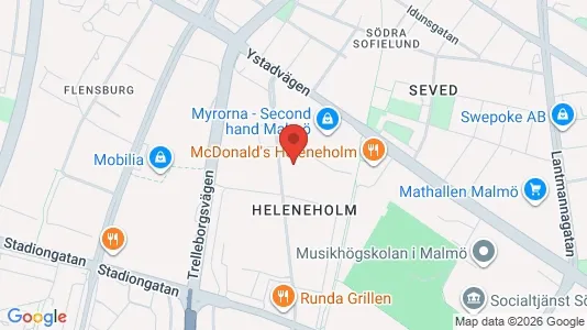 Büros zur Miete i Malmö City - kort over placeringen
