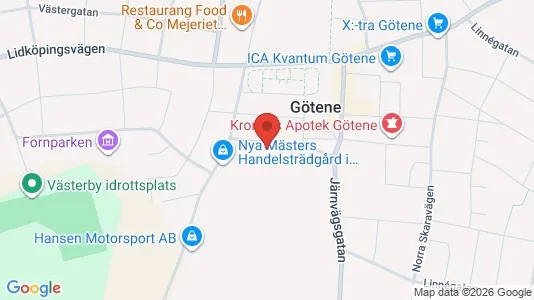 Bedrijfsruimtes te huur i Götene - Foto uit Google Street View
