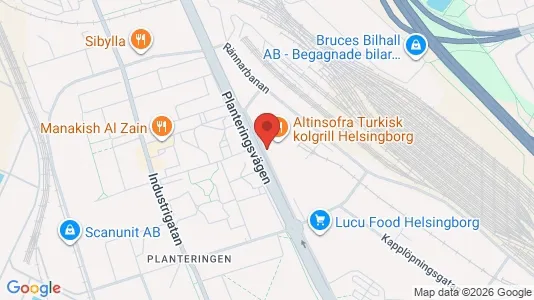 Kontorer til leie i Helsingborg – Bilde fra Google Street View
