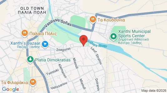 Liikekiinteistöt Vuokrattavana i Avdira - Kuva Google Street Viewstä