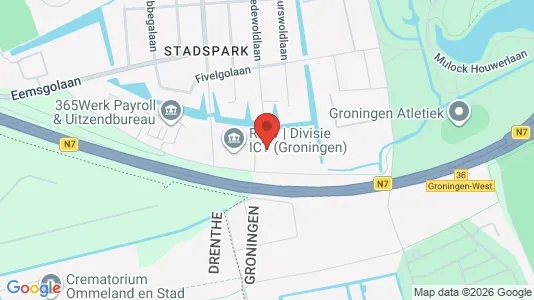 Kantorruimte te huur i Groningen - Foto uit Google Street View
