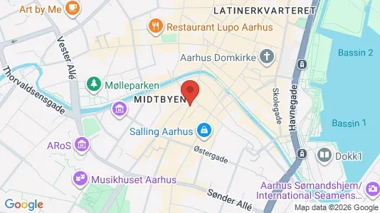 Lokaler til leje i Aarhus C - Foto fra Google Street View