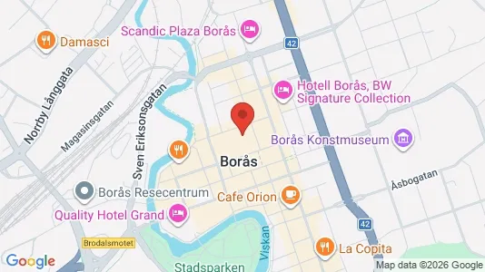 Büros zur Miete i Borås – Foto von Google Street View