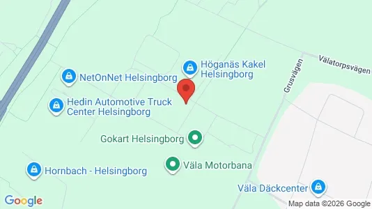 Lager zur Miete i Helsingborg – Foto von Google Street View