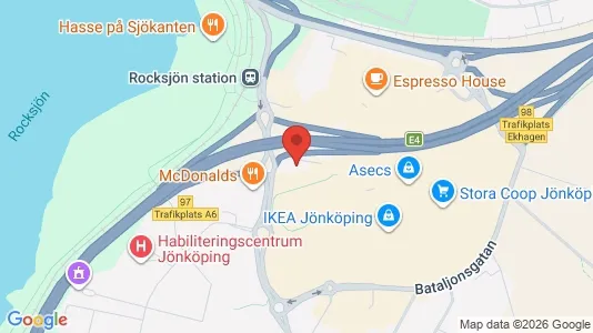 Kontorer til leie i Jönköping – Bilde fra Google Street View
