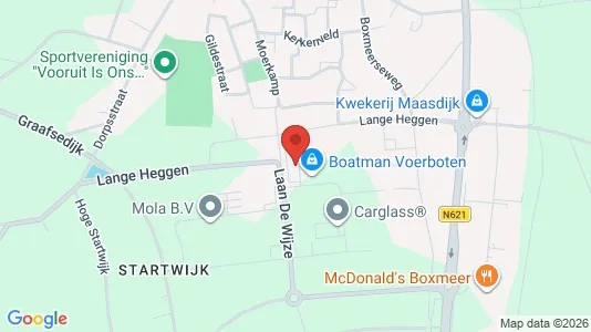 Lokaler til leie i Boxmeer – Bilde fra Google Street View