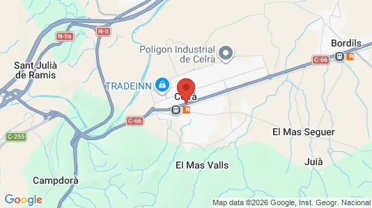 Bedrijfsruimtes te huur i Celrà - Foto uit Google Street View