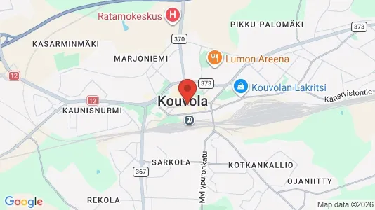 Commercial properties for rent i Kouvola - Photo from Google Street View