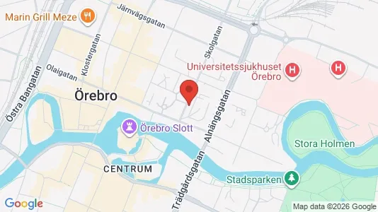 Kontorlokaler til leje i Örebro - Foto fra Google Street View