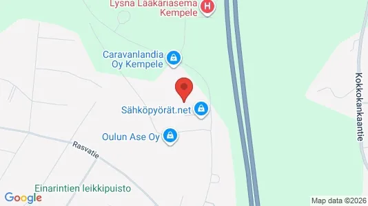 Varastot Vuokrattavana i Kempele - Kuva Google Street Viewstä