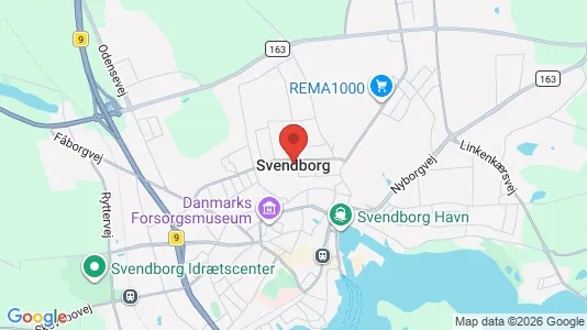 Kaupat Vuokrattavana i Svendborg - Kuva Google Street Viewstä