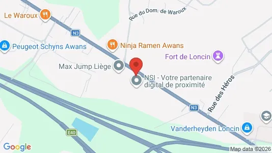 Kantorruimte te huur i Awans - Foto uit Google Street View