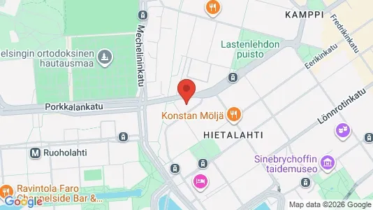 Lager zur Miete i Helsinki Eteläinen – Foto von Google Street View