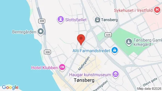 Kantorruimte te huur i Tønsberg - Foto uit Google Street View
