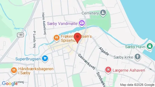Gewerbeflächen zum Kauf i Sæby – Foto von Google Street View