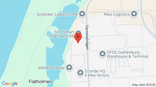 Office spaces for rent i Västra hisingen - kort over placeringen